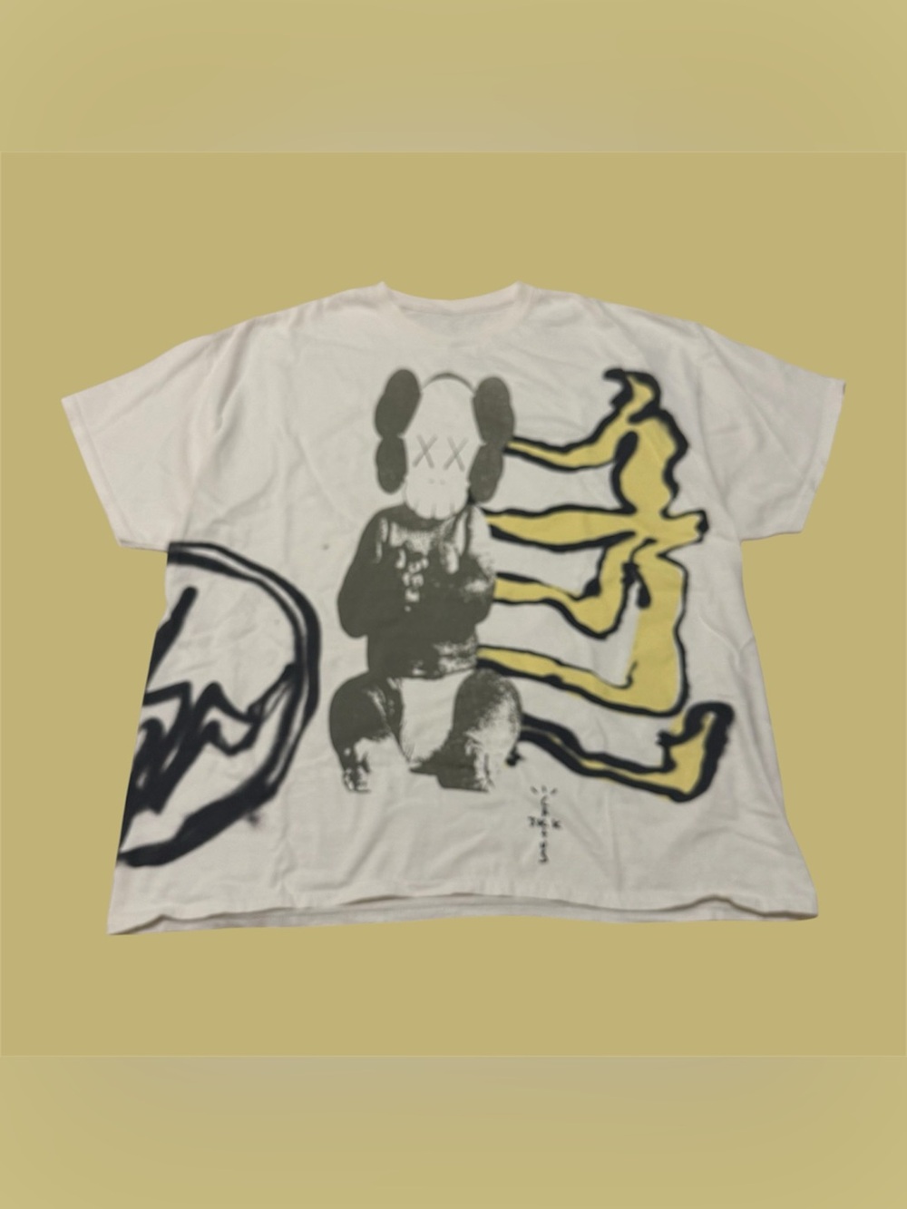 Travis Scott Cactus Jack x Kaws Graphic Tee